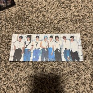 Official Stray Kids OT8 Panorama Mini Poster Album Inclusion